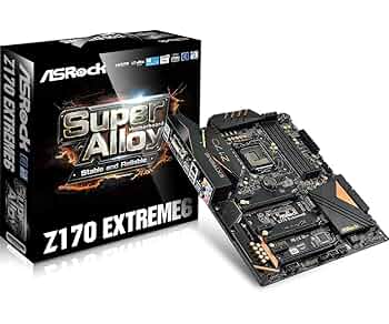 【週末限定値引】Intel 6700k +  Z170 Extream6 など Amazon | ASRock Intel Z170チップセット搭載 ATXマザーボード